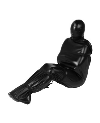 Body Bag with Nylon Straps - Black