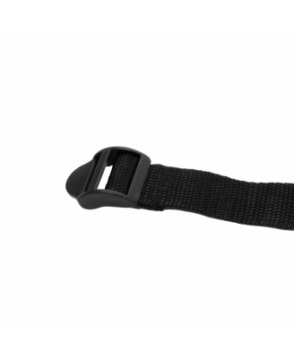 Body Bag with Nylon Straps - Black