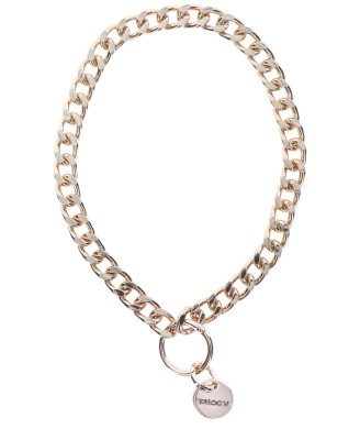 Statement Collar and leash Rose Gold