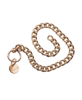 Statement Collar and leash Rose Gold