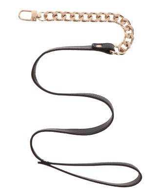 Statement Collar and leash Rose Gold