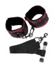 Scandal Over The Door Cuffs Black