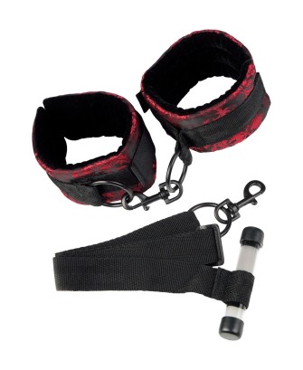 Scandal Over The Door Cuffs Black