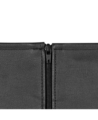Zip-up Full Sleeve Arm Restraint - Black