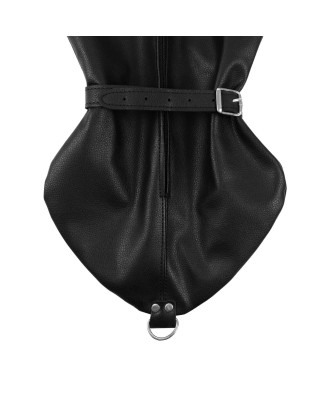 Zip-up Full Sleeve Arm Restraint - Black