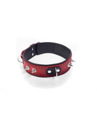 Obroża- Collar Crazy Horse Red, Big