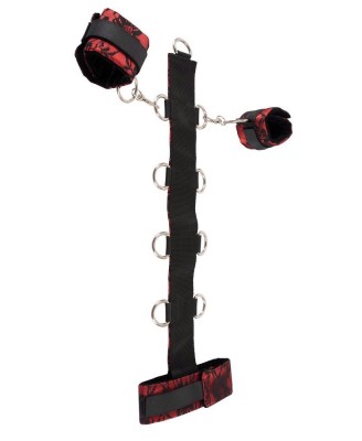 Obroża i kajdanki z Łącznikiem - Bad Kitty Collar BDSM