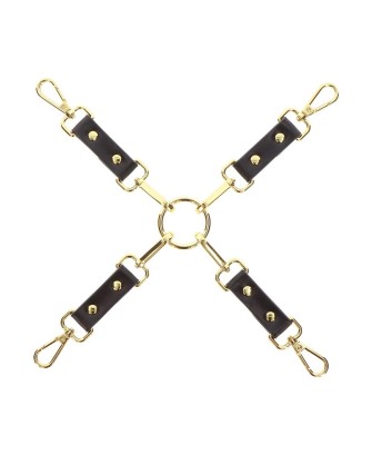 Studded Hogtie Black