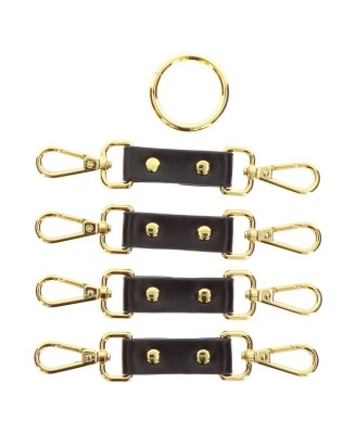 Studded Hogtie Black