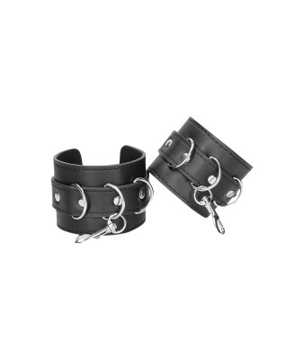 Bonded Leather Hogtie With Hand and Ankle Cuffs