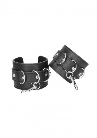 Bonded Leather Hogtie With Hand and Ankle Cuffs