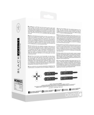 Bonded Leather Hogtie With Hand and Ankle Cuffs