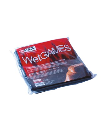 BDSM-SexMAX WetGAMES Sex sheet, 180 x 220 cm, black