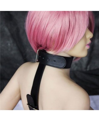 Easy Back Cuffs+Collar Restraint (nero)