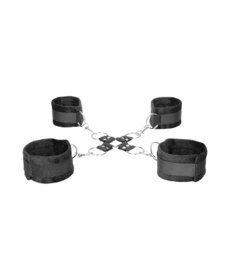 Velcro Hogtie With Hand and Ankle Cuffs