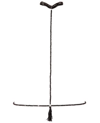 Choker with Bikini Chain S-L - Ozdobny łańcuszek z obrożą