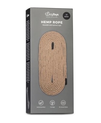Wiązania-Hemp Bondage Rope 10M