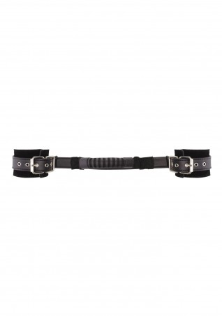 Bonded Leather Hand Cuffs With Handle