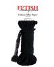 FFS Deluxe Silk Rope - Czarna Lina do Krępowania Shibari - 10m