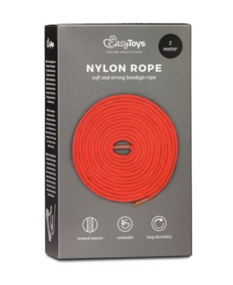 Wiązania-Red Bondage Rope - 5m