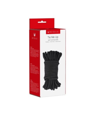 Me You Us Tie Me Up Rope Black 10m - Sznur do krępowania - Czarny