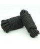 Wiązania-COTTON ROPE 10MBLACK