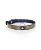 Fetish B - Series Collar with crystals 2 cm gold