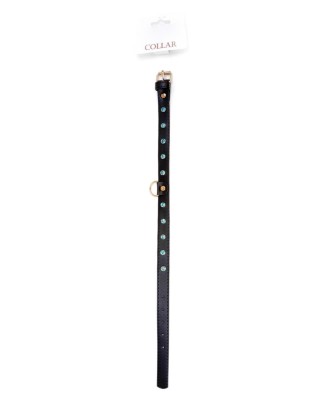Fetish B - Series Collar - 2 cm turquoise crystal