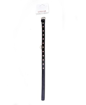 Fetish B - Series Collar - 2 cm pink crystal