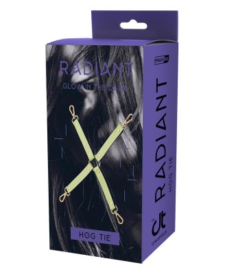 RADIANT HOG TIE GLOW IN THE DARK GREEN
