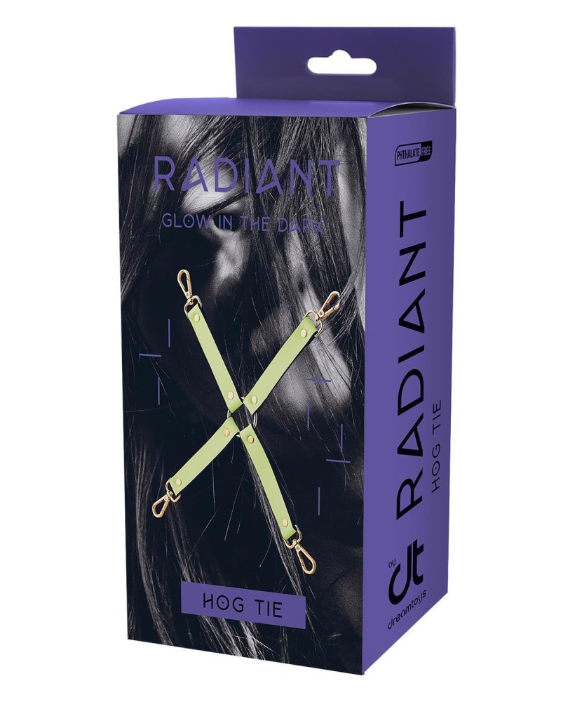 RADIANT HOG TIE GLOW IN THE DARK GREEN