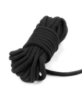 10 meters Fetish Bondage Rope - Sznur do krępowania - Czarny