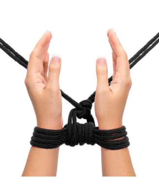 10 meters Fetish Bondage Rope - Sznur do krępowania - Czarny