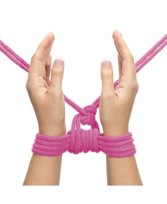10 meters Fetish Bondage Rope - Sznur do krępowania - Róż
