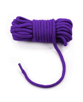 10 meters Fetish Bondage Rope - Sznur do krępowania - Fioletowy