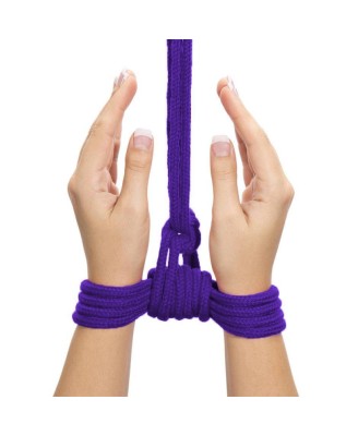 10 meters Fetish Bondage Rope - Sznur do krępowania - Fioletowy