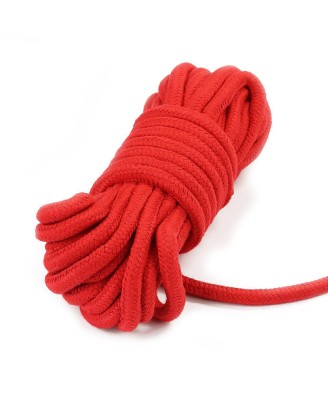 10 meters Fetish Bondage Rope - Sznur do krępowania - Czerwony
