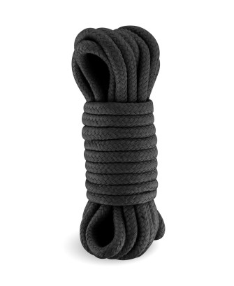 SM BONDAGE ROPE BLACK 5M (Size: T1)
