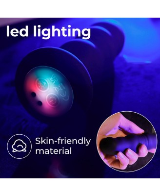 Lighting anal plug