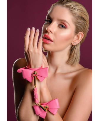 Wrist Cuffs Set Pink