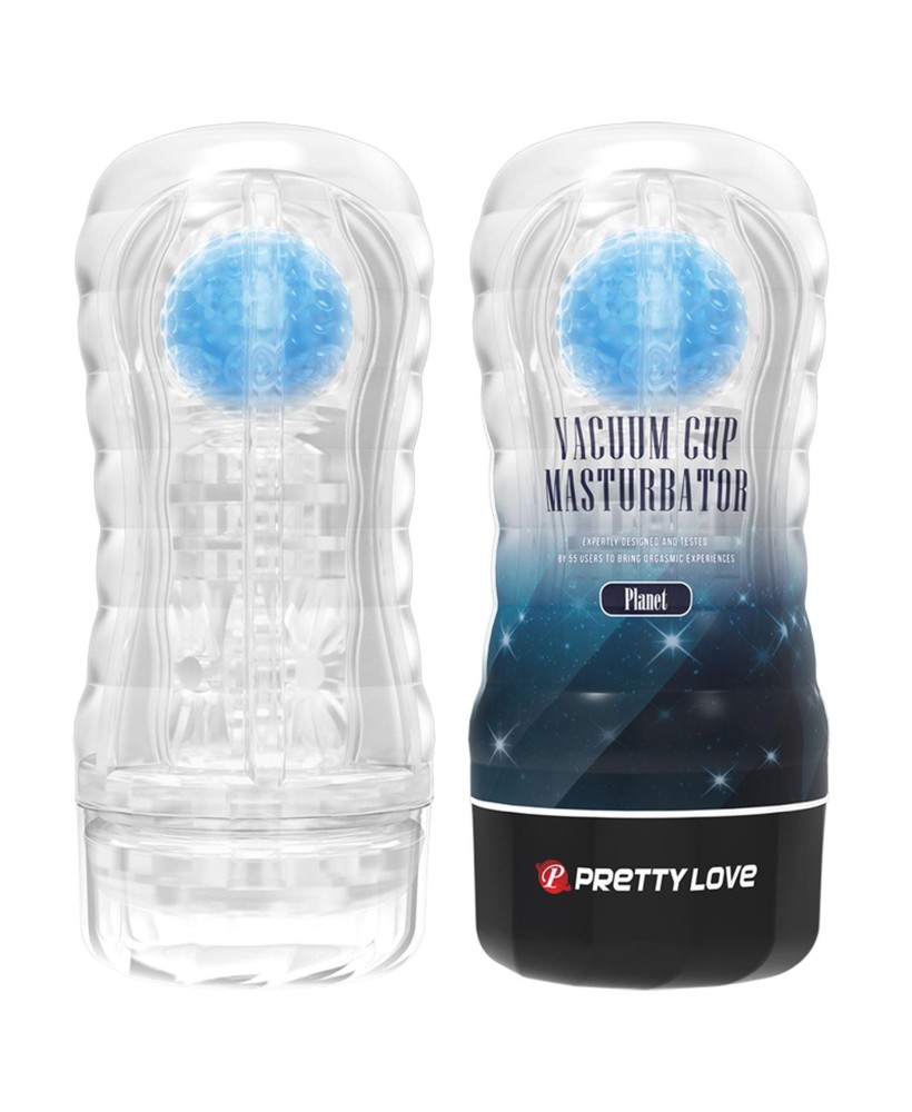 PRETTY LOVE - VACUUM CUP MASTURBATOR Planet ABS TPR