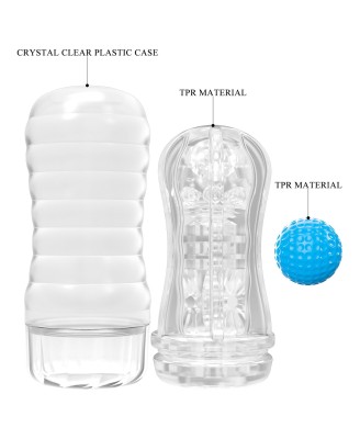 PRETTY LOVE - VACUUM CUP MASTURBATOR Planet ABS TPR