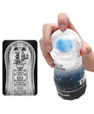 PRETTY LOVE - VACUUM CUP MASTURBATOR Planet ABS TPR