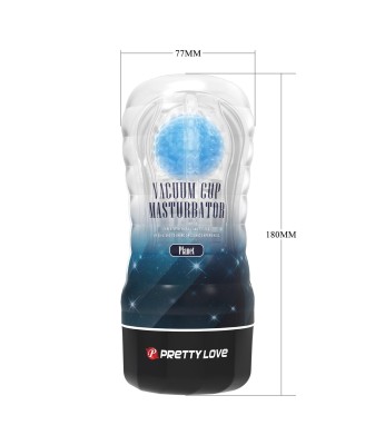 PRETTY LOVE - VACUUM CUP MASTURBATOR Planet ABS TPR