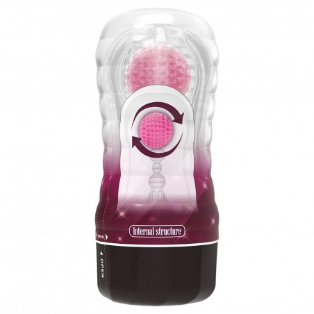 PRETTY LOVE - VACUUM CUP MASTURBATOR Black Hole ABS TPR