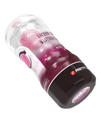 PRETTY LOVE - VACUUM CUP MASTURBATOR Black Hole ABS TPR