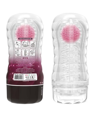 PRETTY LOVE - VACUUM CUP MASTURBATOR Black Hole ABS TPR