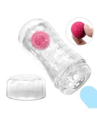 PRETTY LOVE - VACUUM CUP MASTURBATOR Black Hole ABS TPR