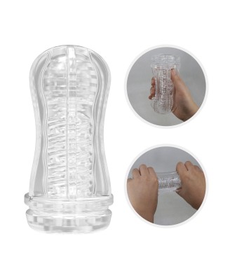 PRETTY LOVE - VACUUM CUP MASTURBATOR Black Hole ABS TPR