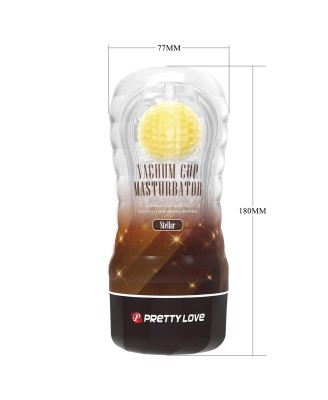 PRETTY LOVE - VACUUM CUP MASTURBATOR Stellar ABS TPR